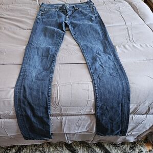 Citizens of Humanity low rise straight leg jeans, size 26
